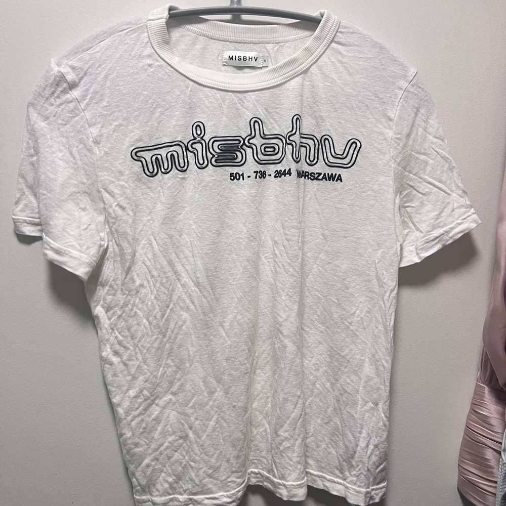 Misbhv woman’s cropped tee S very light material